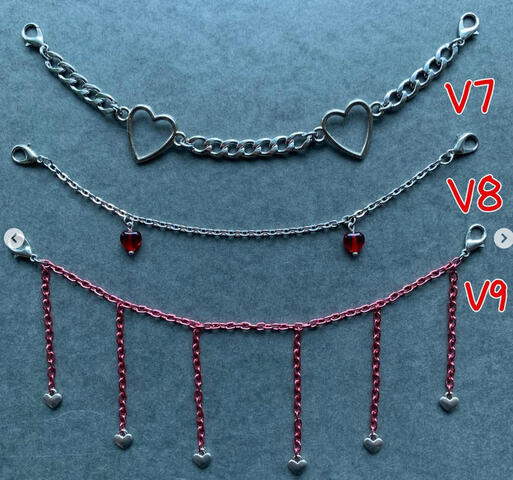 v7 $16-26; v8 $12-22; v9 $20-30 | all 8"