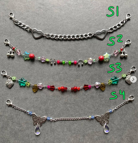 (all 8") $16-26: s1 $20-30: s4 $25-45: s2 s3